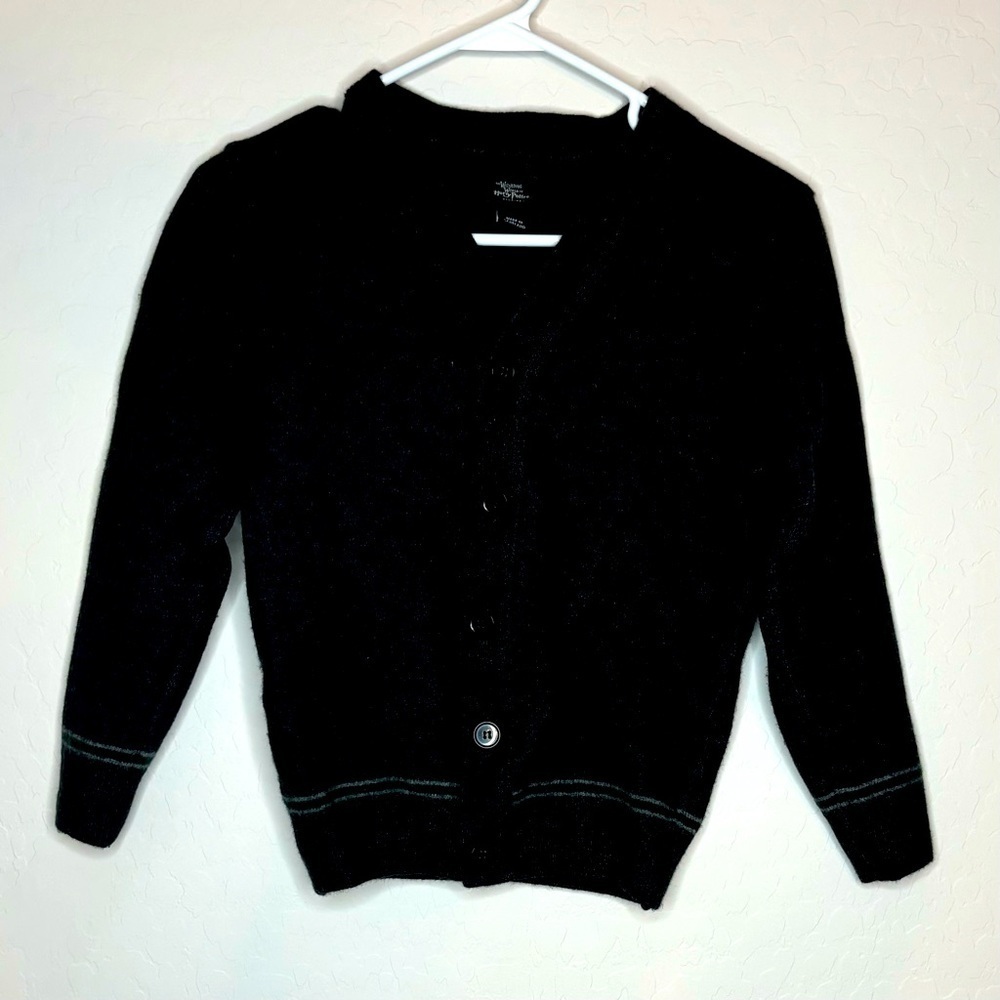 Universal Studios Wizarding World Harry Potter Slytherin Cardigan Child’s Small